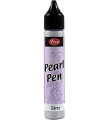 Viva Decor Pearl Pen Silver 25ml